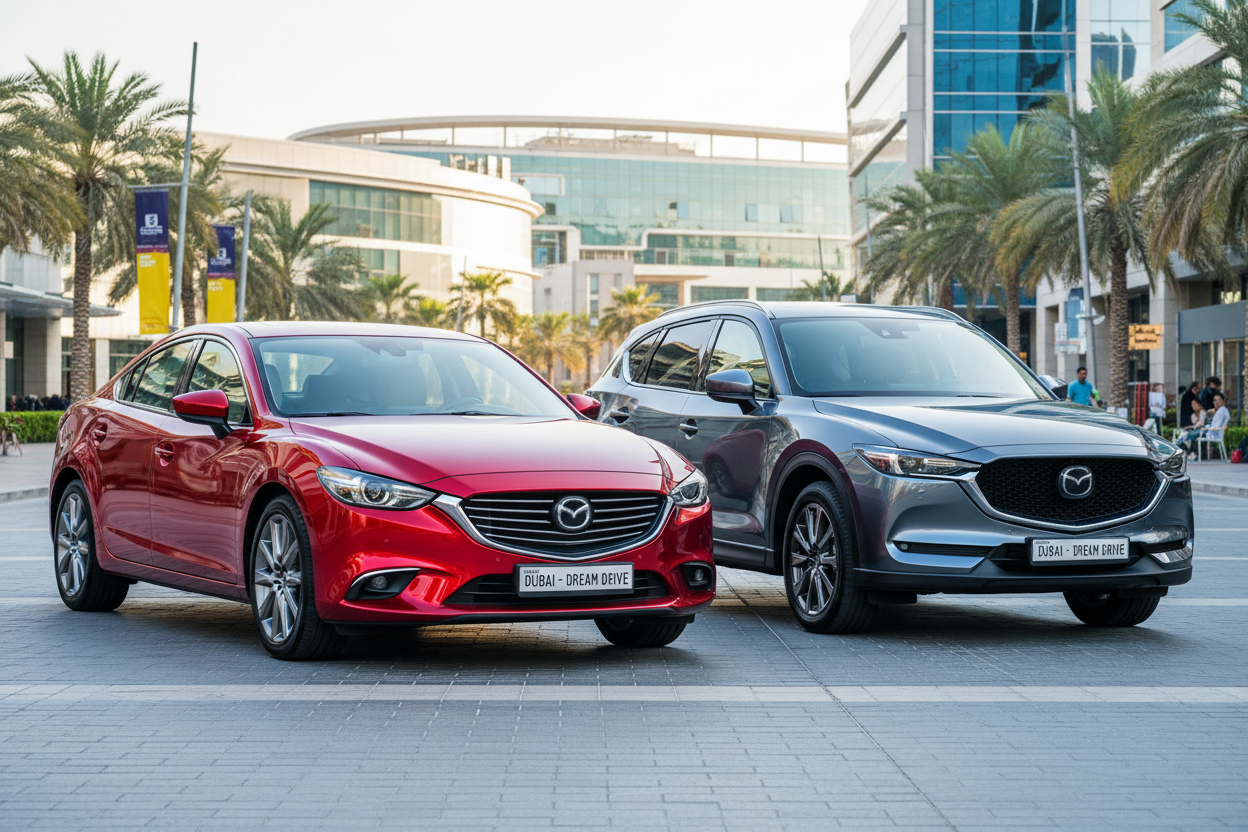 Mazda Car Rental in UAE - Arooj Car Rental