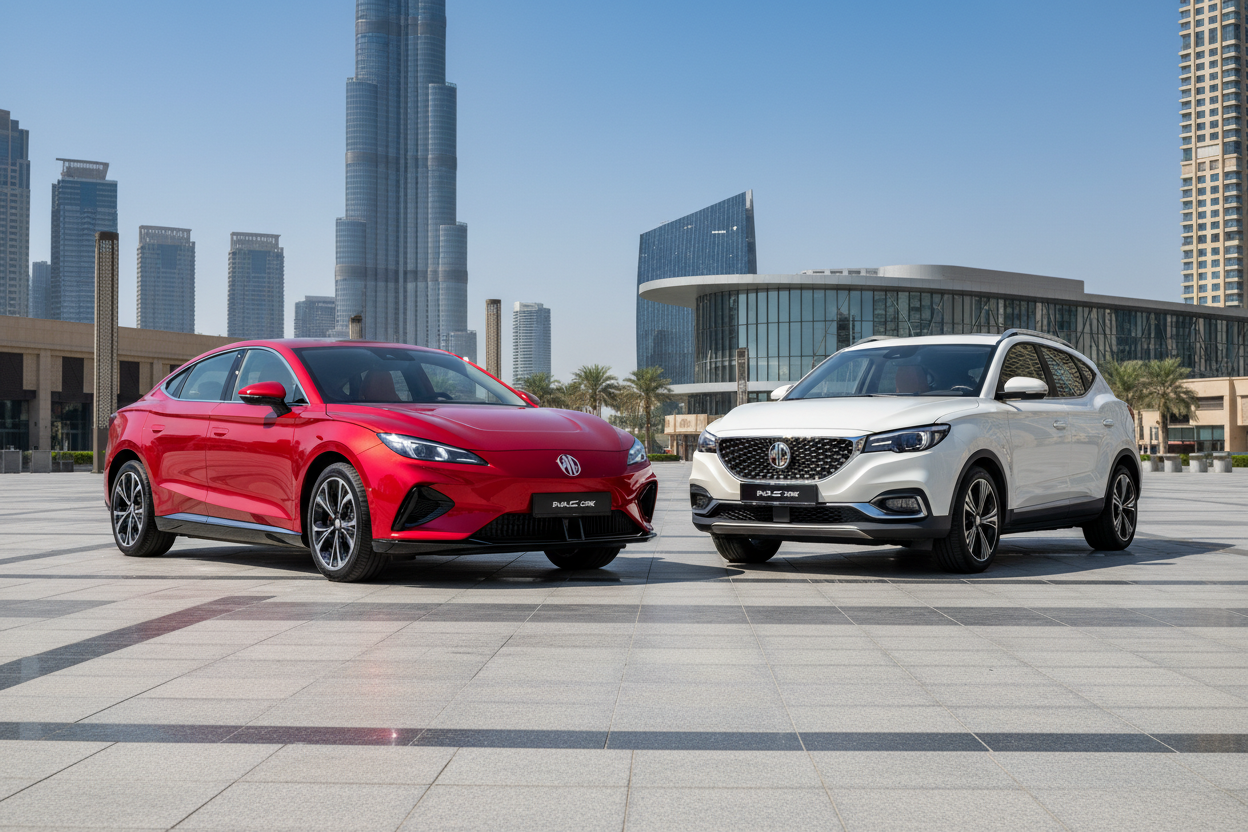 MG Car Rental in UAE – Arooj Car Rental